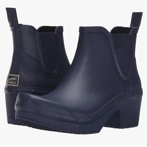 Dansko rubber rain boots - navy size 39.